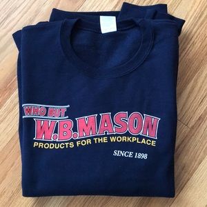 WB Mason Sweatshirt Navy Blue